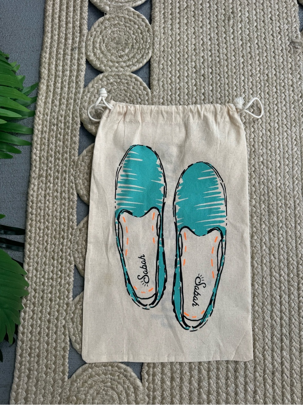 Sabah Shoes Cotton Dust Bag / Shoe Storage Pouch